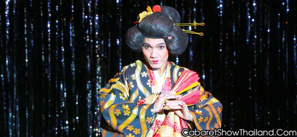 GEISHA SHOWS at Calypso Cabaret Cheap Tickets & Thai dance on Calypso Restaurant Bangkok,Thailand.