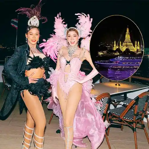 Bangkok dinner cruise with cabaret show onboard White Orchid River Cruise Bangkok Dinner & Live Cabaret Show | Cabaret Show Thailand Book Now